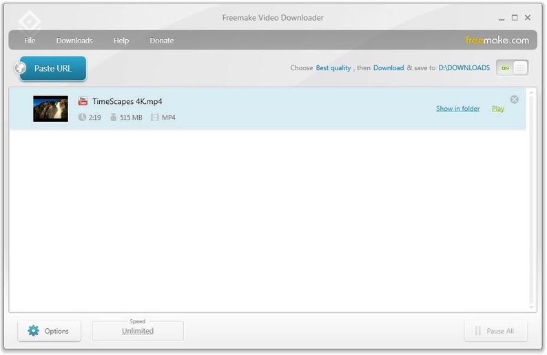 Freemake Video Downloader