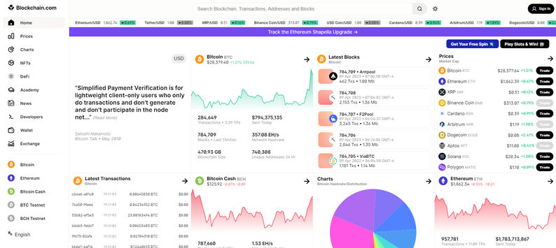 Blockchain Explorer